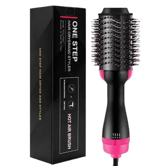 Hair Dryer Brush: Combines Drying, Styling, Straightening, and Curling in One Step