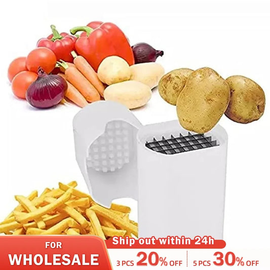 French Fry Cutter Natural Cut Rapid Slicer Vegetable Potato